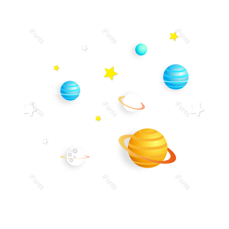 天空图片,星星元素,宇宙PNG,星球免抠素材